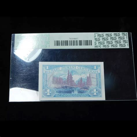 Military Payment Certificate - One Dollar - Series 661 - PCGS 68PPQ ...