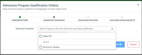 Image result for Choice of Program or Qualification