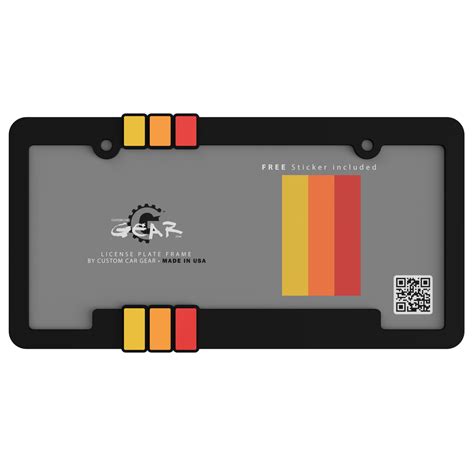 Image result for Custom Made License Plate Frames