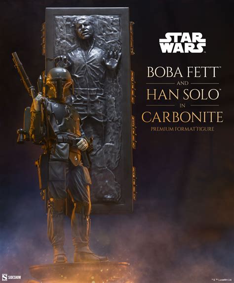 Boba Fett | Boba Fett and Han Solo in Carbonite - Sideshow Premium ...