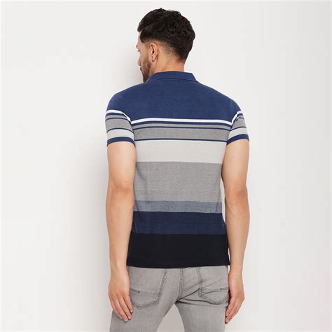 Duke Stardust Men Half Sleeve Polo Neck Cotton T-shirt (LF7013)