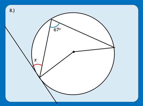 Image result for Circle Theorems Using Algebra