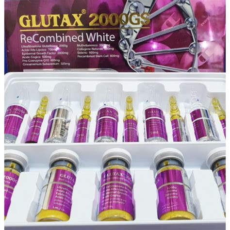 Glutax 2000GS Ultra Whitening Skin Whitening Glutathione... – Skin ...