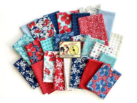 Linzee Kull McCray Time And Again - Fat Quarter Bundle - 123Stitch
