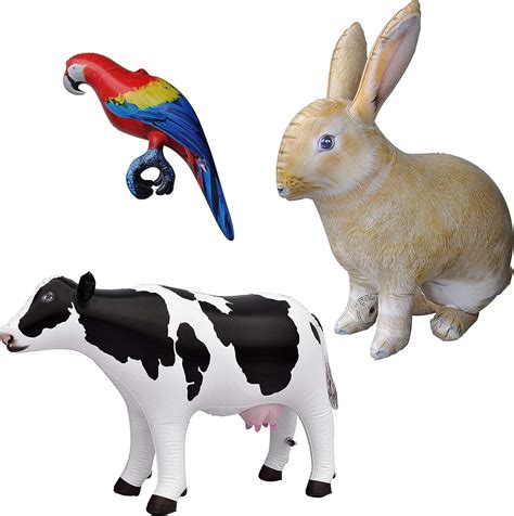 Jet Creations Pack of Inflatable Farm Animal Decorations for India | Ubuy