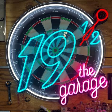 Custom Neon® Garage Signs Personalised Neon Garage Shed & Man Cave Signs