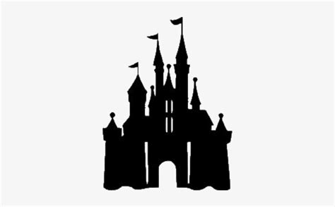Disney Cinderella Castle - Disney Castle Silhouette PNG Image ...