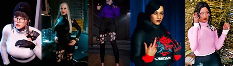 Goth outfit Vol 2 - FEM V (Archive XL) at Cyberpunk 2077 Nexus - Mods and community