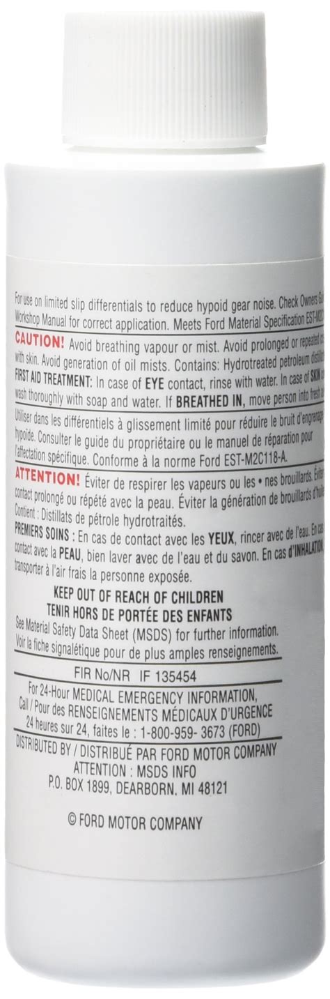 Image result for Ford Friction Modifier Additive