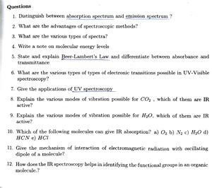 M3 - engg chem questions - 3 Questions 1. Define the following terms a ...