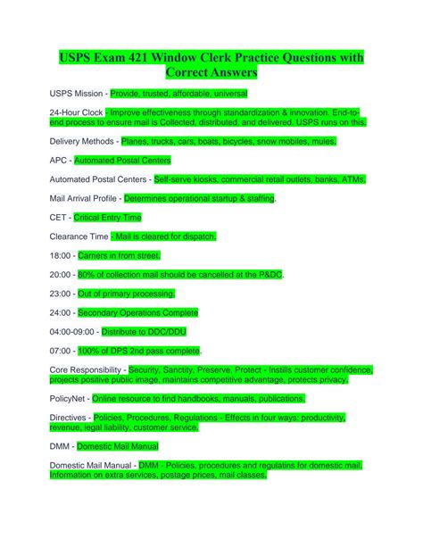 Image result for USPS Window Clerk Practice Test