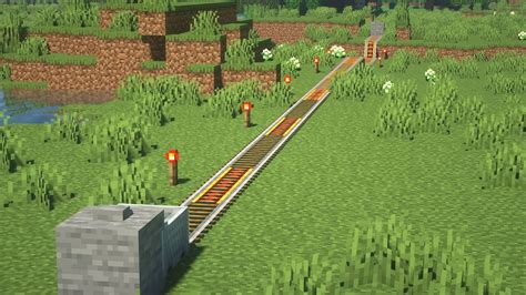 Minecraft Rail System Tutorial 的图像结果