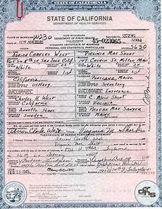 Marriage License Los Angeles by Wedding Certificate California Printable Birthday Marriage License Los Angeles