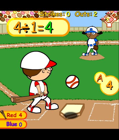 Image result for Funbrain Math Baseball