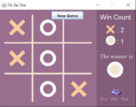 Tic Tac Toe Java Tutorial 的图像结果