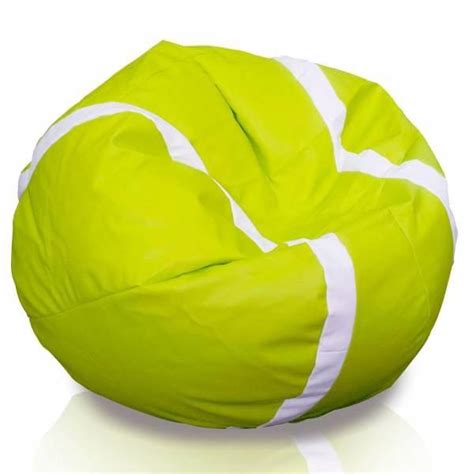 Sitzsack Bezug Hülle ohne Füllung Kissen Sitzkissen Tennis Ball in ...