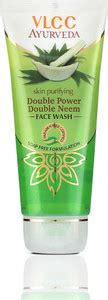VLCC Ayurveda Skin Purifying Double Power Double Neem Face Wash - Price ...