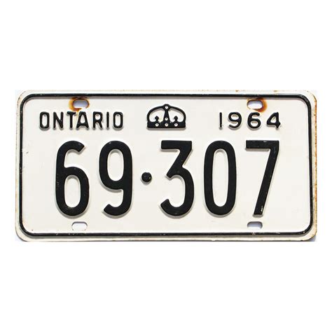Classic Car License Plates Ontario at Shawna Mchenry blog