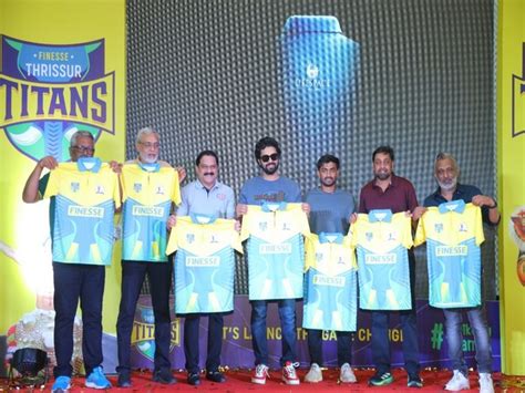 Thrissur Titans Gear Up for Kerala Cricket League with Jersey and ...