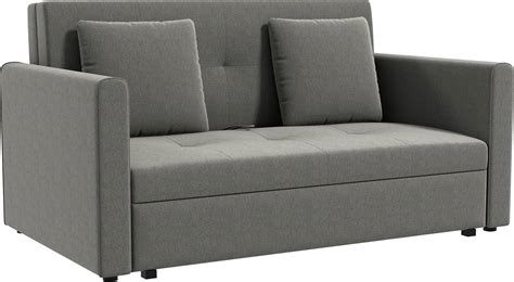 Homcom Convertible Light Grey Sofa 152cm 2 Seater • Price
