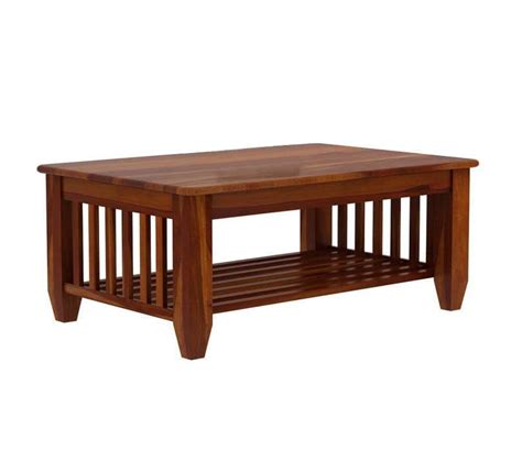 THE WOODEN CITY Sheesham Solid Wood Centre Table & Tea Table Wooden Co