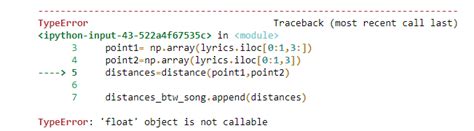 Image result for Float' Object Is Not Callable