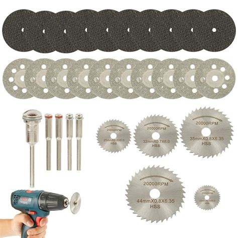 Dedso 30 pcs Set Cutting Discs for Rotary Tool, Diamond Metal Wood ...