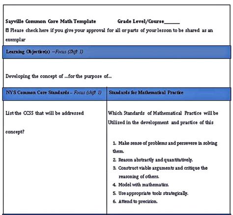 Image result for Math Lesson Plan Examples