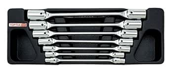 Toptul GAAT0702 Double End Swivel-Socket Wrench Set : Amazon.in: Home ...