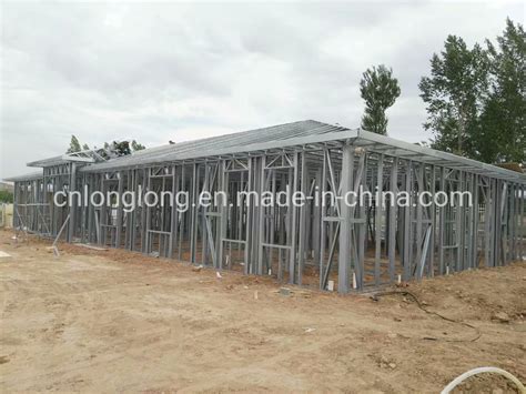 Prefab House Light Steel Structure Building Dormitory and Office Quick ...