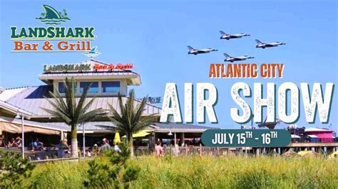 Atlantic City Air Show! ️?️ Cabana & Beach Seating at LandShark Bar ...