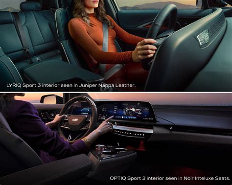 2025 Cadillac OPTIQ Vs. Cadillac LYRIQ Luxury SUV Comparison