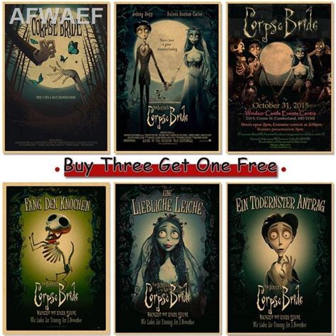 Image result for Tim Burton Corpse Bride Poster