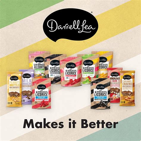 Darrell Lea Mixed Flavor Soft Australian Licorice - 7oz Bags (Pack of 8 ...