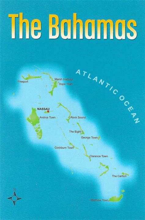 My Favorite Views: Bahamas - Map of the Islands