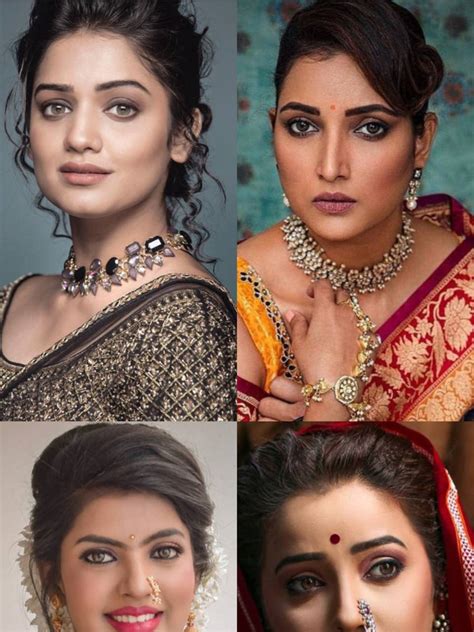 Image result for Normal Makeup Tutorial in Marathi