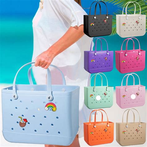 BOGC BAG BABY Small Waterproof Washable Tote for Beach Boat Pool Work ...
