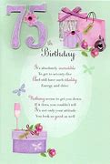Image result for Free 75th Birthday Printable Card
