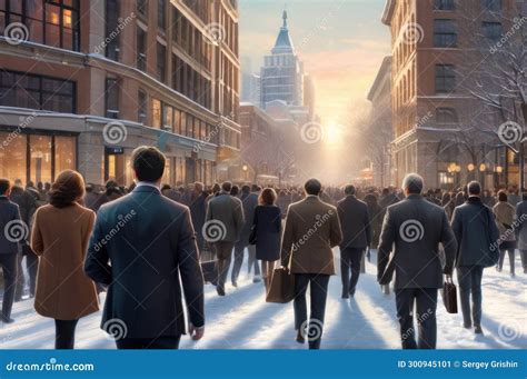 People Walking to Work 的图像结果