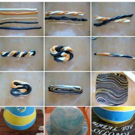 Marble Fondant Tutorial 的图像结果