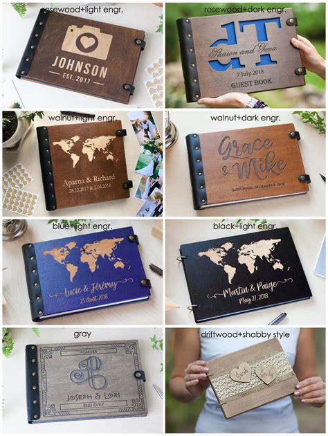 Family tree guest book wedding creative guest book ideas for wedding ...