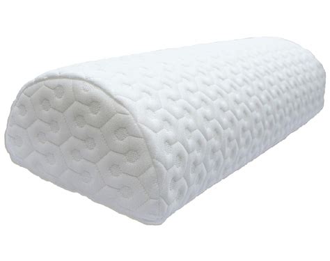 Joey's Room Half Moon Bolster Pillow Wedge for Side Sleepers, Leg ...