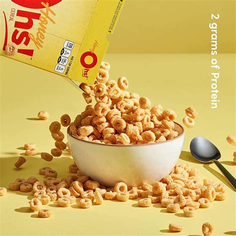 Post Honey Ohs! Cereal 10.5 Oz - Pack of 4 | Delicious Filled Breakfast ...