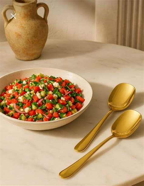 Toptan Metal Servis Kaşığı Gold 20 Cm *240, Metal Servis Kaşığı Gold 20 ...