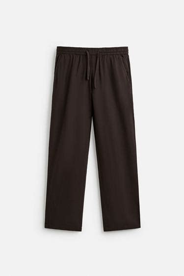Men´s Brown Trousers | ZARA India