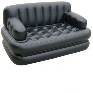 SKYZONE Airsofa Cum Bed 5 In 1 PP (Polypropylene) 3 Seater Inflatable ...