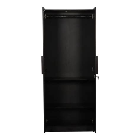 Ozone Engineered Wood 2 Door Wardrobe (Finish Color - Wenge, Knock Dow ...