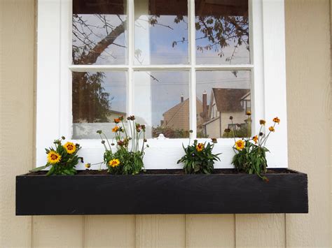Repurposing Window Boxes Planters Installing Window Box Planters