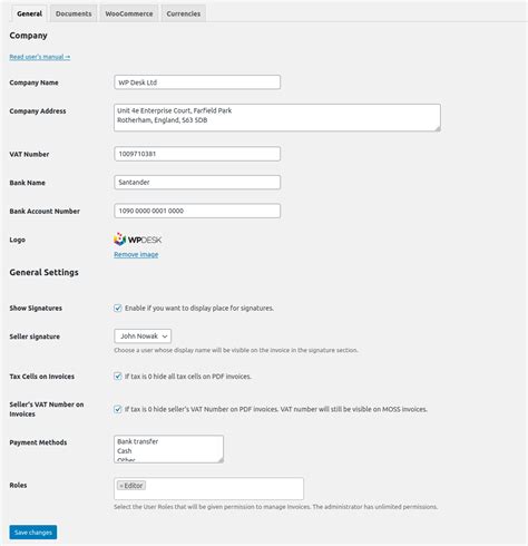 Flexible PDF Invoices for WooCommerce & WordPress – WordPress plugin ...