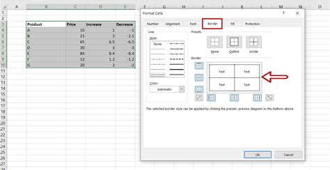 Image result for Excel Dot Borders Tutorial